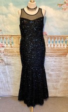 Dress 16 XL Black Sequin
