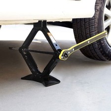 13in Auto Car Jack Ratchet Wrench Tire Wheel Lug Wrench Hand Tool Accessories