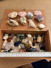 Vintage Job Lot of Semi Precious Stones, gemstones house clearance find DD