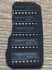 NEW Roland synthesizer S/H chip 15229836 7302BD Alpha Juno 1 & 2 MKS-50 S-50
