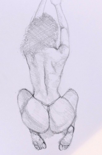 Female nude figure life - female,