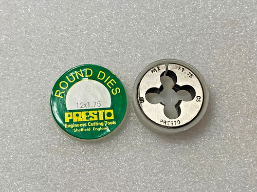 Presto split die m12 1 - m12, 1.75