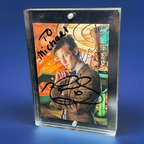 Matt smith autographed 4x6 - matt,