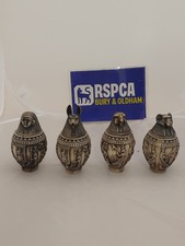 Egyptian decorative figure-Egyptian Canopic Jar X4 