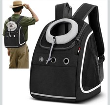 Dog Backpack Portable Cat Carrier Bag Travel  for Small Dog Cats Breathable Pet