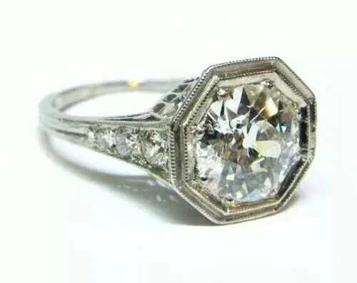 60ct art deco style lab - style,