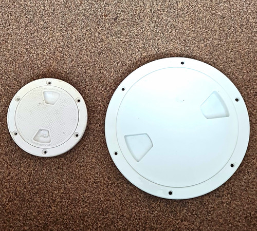 Boat inspection hatch round - inspection,