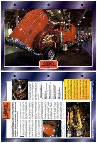 Peterbilt 379 great - 379, lake