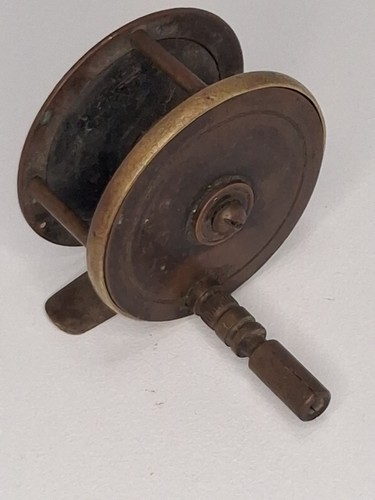 Small victorian brass - brass, fishing