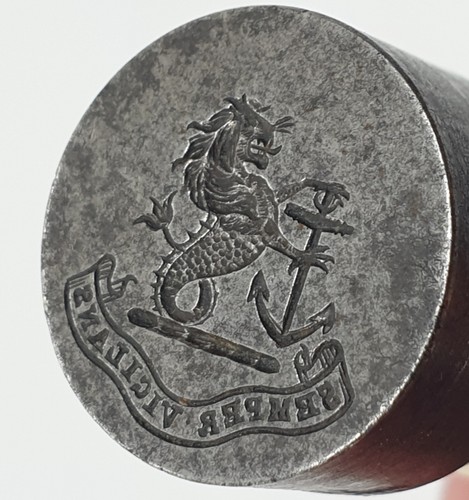 Georgian wax seal stamp - georgian,