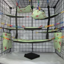 17 pc Sugar Glider Cage Set -
