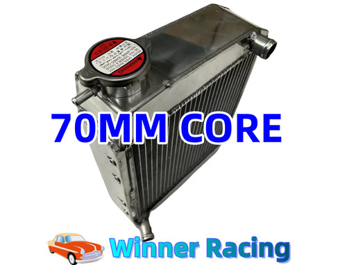 70mm alloy radiator mini - alloy,