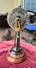 Vintage Brass Ship Engine Room