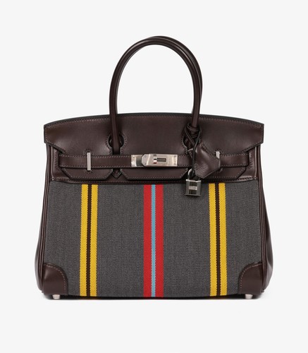 Hermès marron fonce - fonce, swift