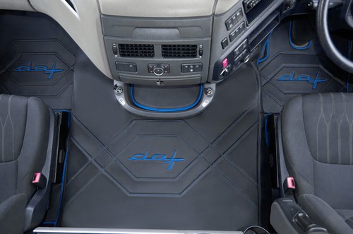 Truck eco leather floor - eco, mats
