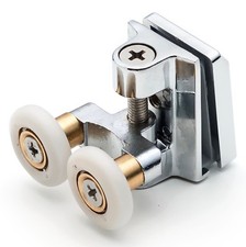 2 x Twin Top Zinc Alloy Shower