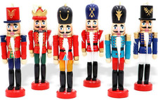 6 PCS Nutcracker Ornament Set