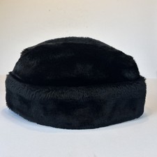 Vintage Men's Black Faux Fur