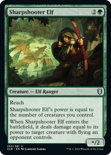 Sharpshooter elf clb - -, [clb