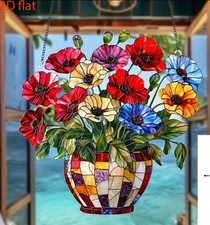 Vase of Poppies Flowers