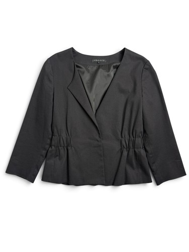 Theory black tailored - black, peplum