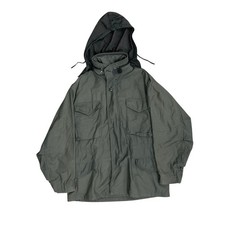 US Army Style Custom M65 Combat Jacket Field Coat Overdyed Black MED-REG [DR162]