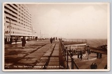 The New Solarium, Hastings & St Leonards-on-Sea promenade RPPC