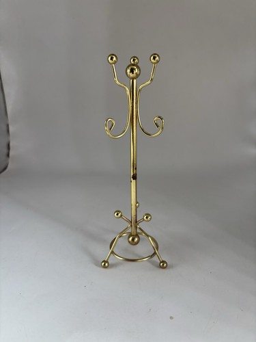 Dollhouse brass coat - 1:12,