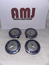 Mercedes-Benz Alloy Wheel Centre Caps. Genuine Part