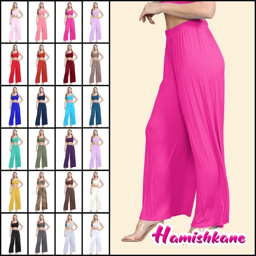 Womens wide leg palazzo ladies - wide,