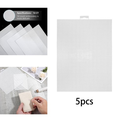 Plastic mesh canvas sheets - 5x,