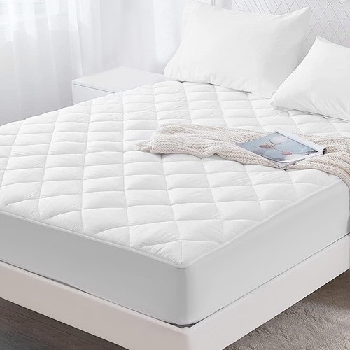 Quilted mattress protector - mattress,