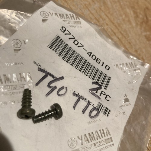 Yamaha 97707 40610 screw - yamaha, 97707-40610