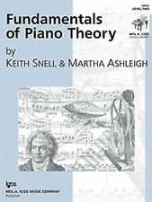 Fundamentals of Piano Theory Level 2 Piano Music Snell Kjos Music