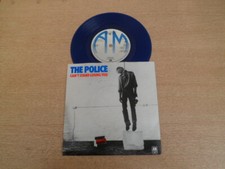 Coloured BLUE VINYL RECORD 7"