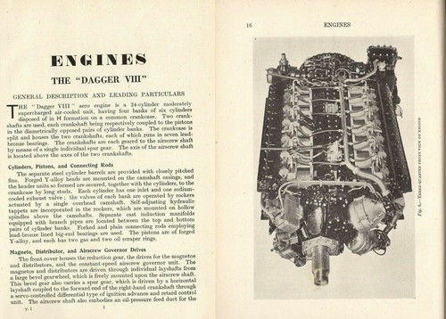 Napier dagger viii aero engine - dagger,