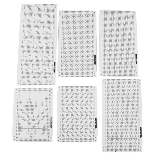 Knitting machine flower - flower, punch