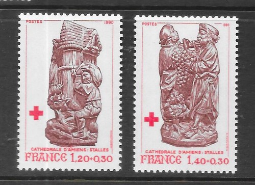 France 1980 red cross fund - france,