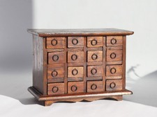 Small Wooden Vintage Pharmacy