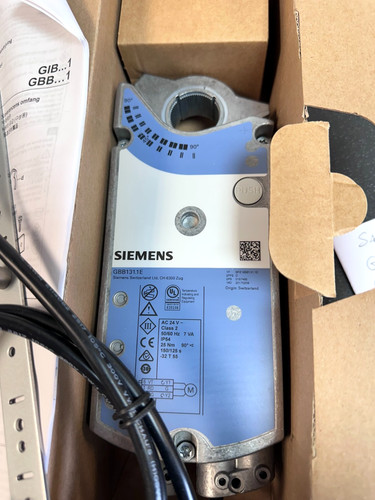 Gbb131 siemens actuator - gbb131.1e,