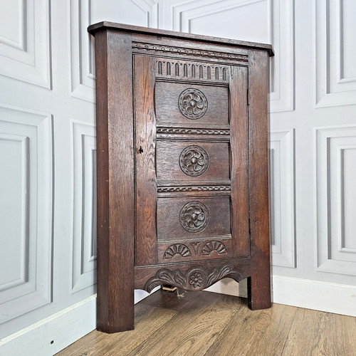 Antique corner cupboard - antique,