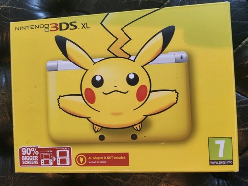 3ds pikachu edition box - xl,