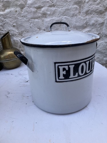 Antique white enamelled - antique,