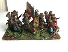 10 Wargames 28mm lead Painted