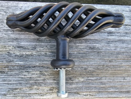 Black handles door - handles, knobs