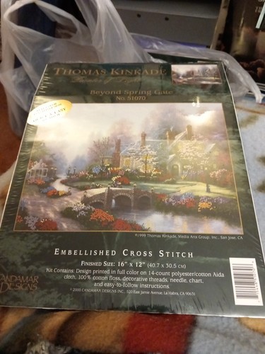 Thomas kinkade embellished - thomas,