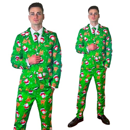 Christmas suit santa - christmas,