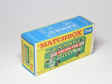 Matchbox Lesney MB 74 Daimler Bus - Original Empty Box Only - RARE 'F' Box