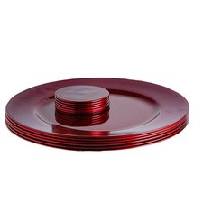 12 Piece Metallic Charger