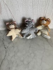Pound Puppies Purries Kittens Mini Cats Plushies Vintage 90s Soft Toys